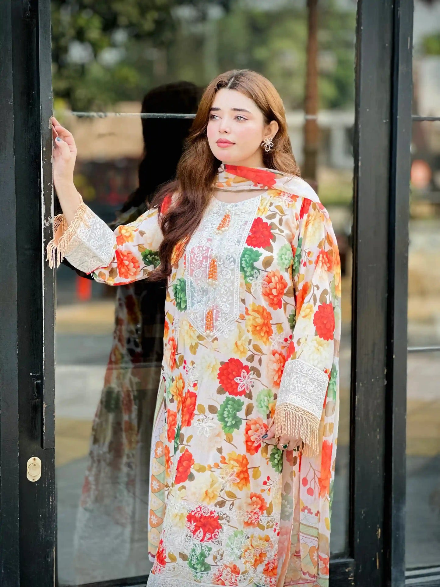 Flower Printed 3pc