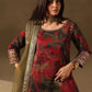 Aanch Red Emb 3pc