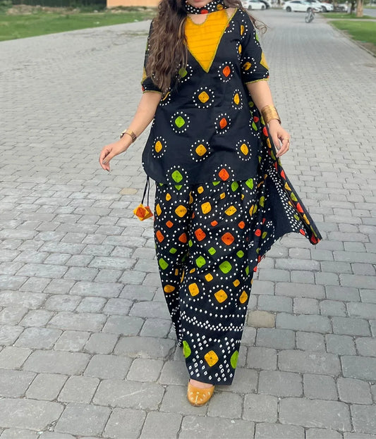 Sundaas Printed 3pc