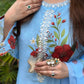 Eshal Printed with Handwork 3pc