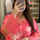 Horiya Emb Pink 3pc