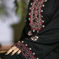 Black Luxe Emb 2pc - Jugnoo Bazaar